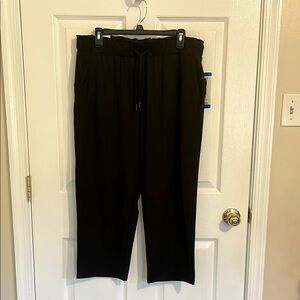 32 Degrees Yoga Pants - Capri for Women - Outdoor Pants with Drawstring, Size L